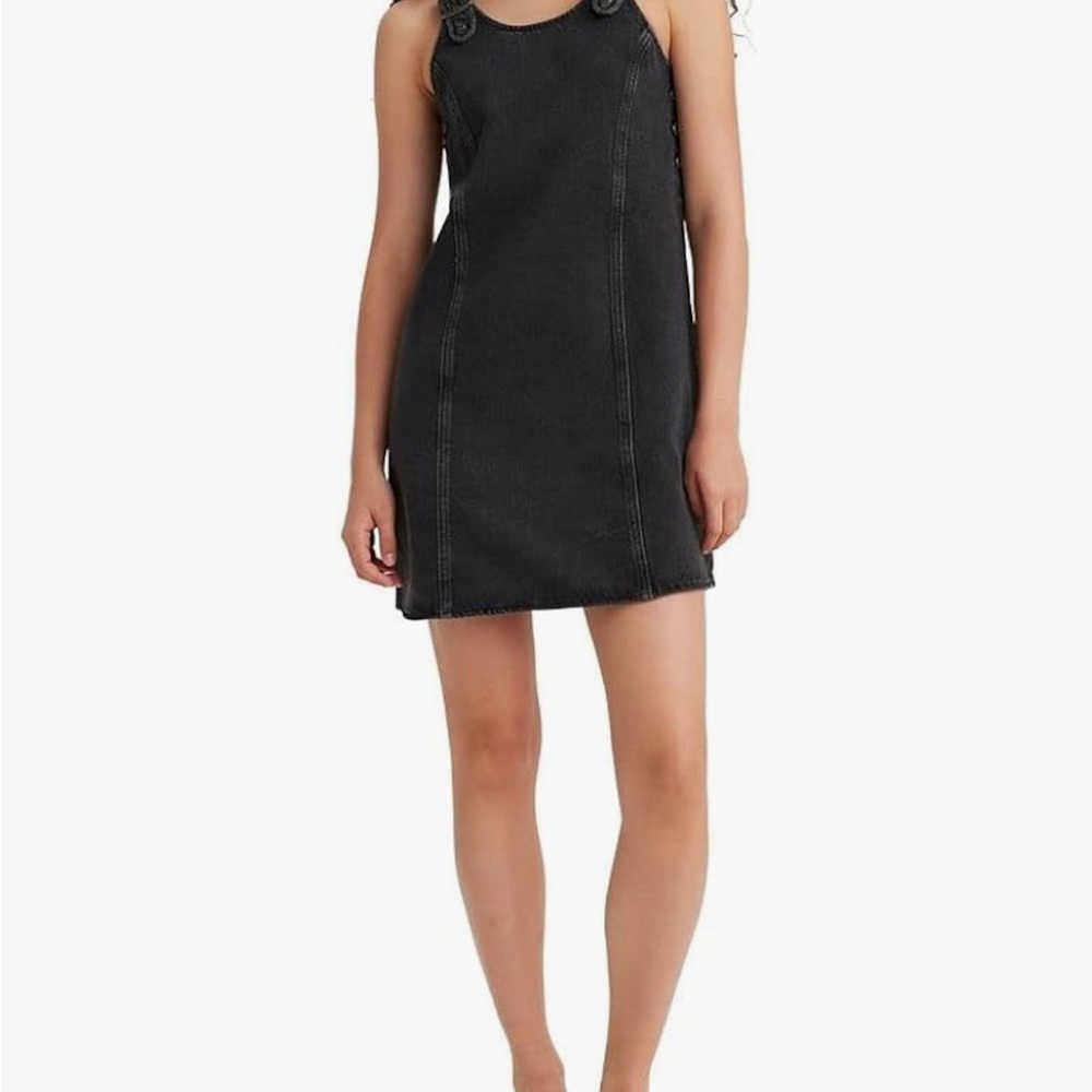 Levi’s Alyssa denim jumper dress medium